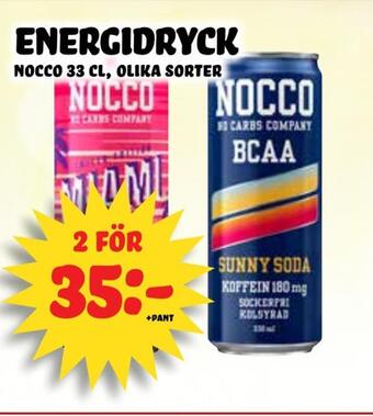 Nelins Energidryck erbjuda