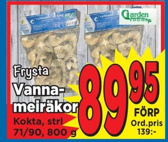 Supergrossen Vannameiräkor erbjuda