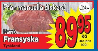 Supergrossen Fransyska erbjuda