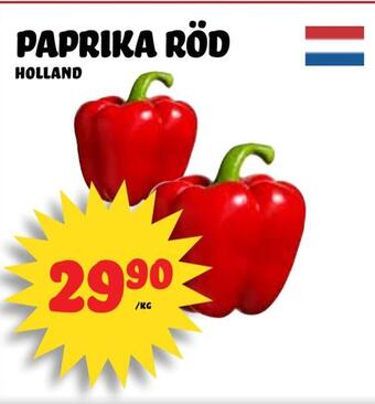 Nelins Paprika röd erbjuda