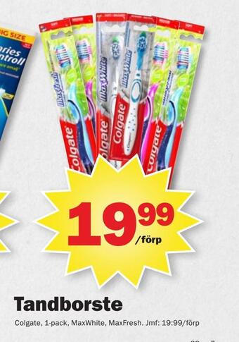 Pekås Tandborste erbjuda
