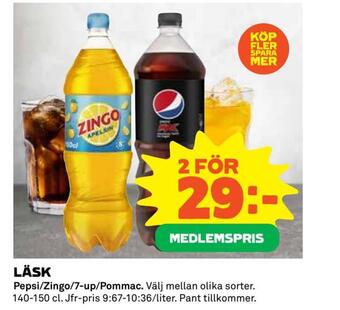 Coop Extra Läsk erbjuda