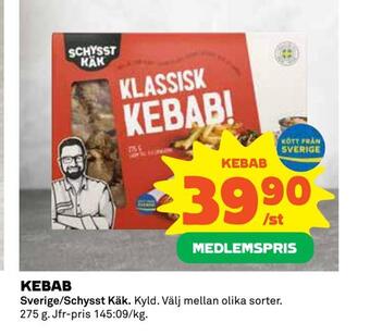 Coop Extra Kebab erbjuda