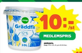 Coop Forum Gräddfil erbjuda