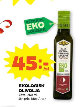 Coop Forum Ekologisk olivolja erbjuda