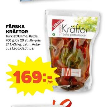 Coop Forum Färska kräftor erbjuda