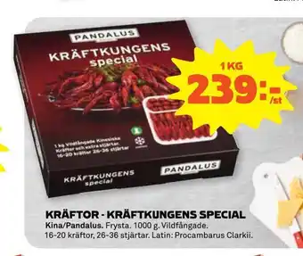 Coop Forum Kräftor - kräftkungens special erbjuda