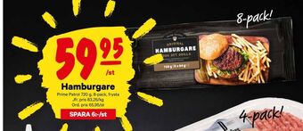 City Gross Prime patrol hamburgare erbjuda