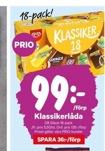 City Gross Klassiker glasspinnar erbjuda