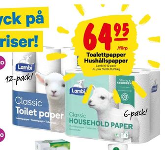 City Gross Classic hushållspapper erbjuda