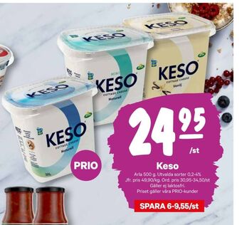 City Gross Keso cottage cheese erbjuda