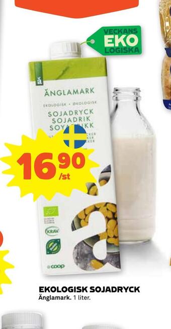 Stora Coop Ekologisk sojadryck erbjuda