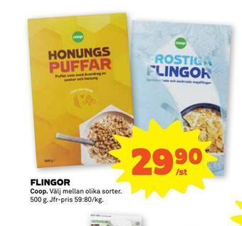 Stora Coop Flingor erbjuda