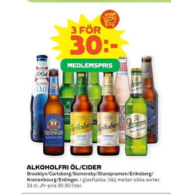 Stora Coop Alkoholfri öl/cider erbjuda