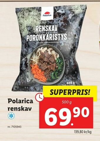 Lidl Polarica renskav erbjuda