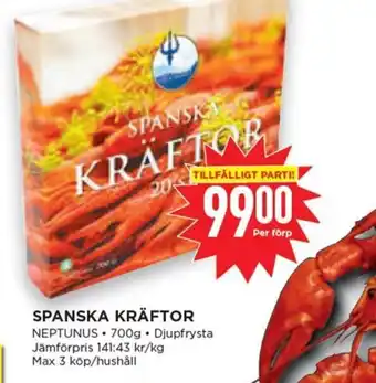 SPANSKA KRÄFTOR NEPTUNUS 700g