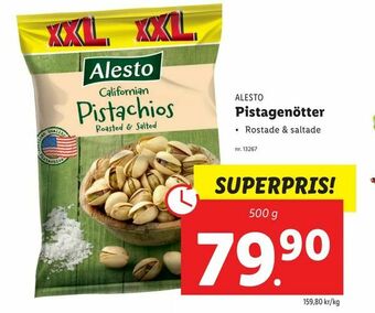 Lidl Pistagenötter erbjuda