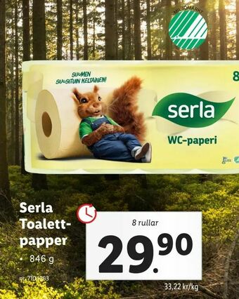 Serla Toalettpapper