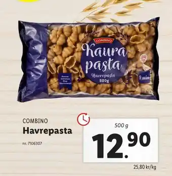 Lidl Havrepasta erbjuda