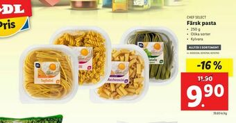 Lidl Färsk pasta erbjuda