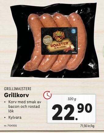 Lidl Grillkorv erbjuda