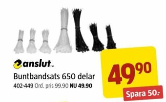 Jula Buntbandsats 650 delar erbjuda