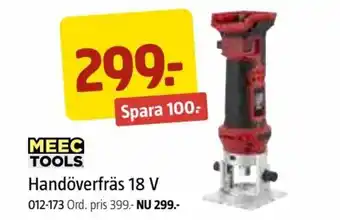 Jula Handöverfräs 18 V erbjuda