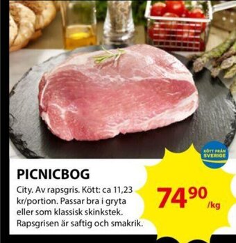 ICA Kvantum PICNICBOG erbjuda