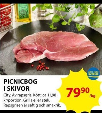 ICA Kvantum PICNICBOG I SKIVOR erbjuda