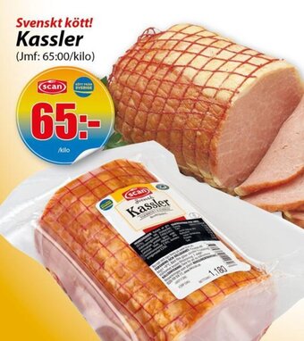 Extra Mjällby Stormarknad Svenskt kött! Kassler erbjuda