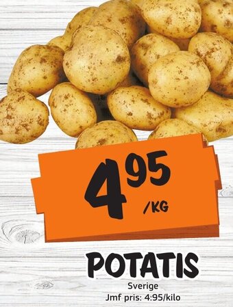 Bazaar Food market POTATIS erbjuda
