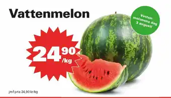 Nära dej Vattenmelon erbjuda