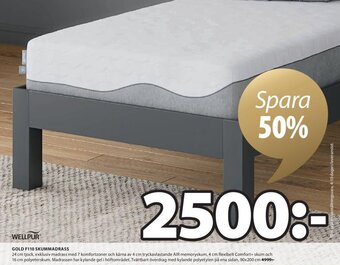 JYSK GOLD F110 SKUMMADRASS erbjuda