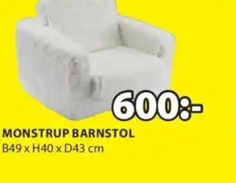 MONSTRUP BARNSTOL B49 x H40 x D43 cm