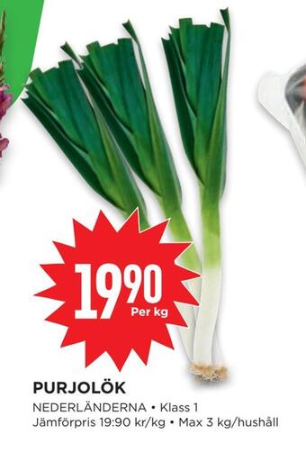 Willys Purjolök erbjuda