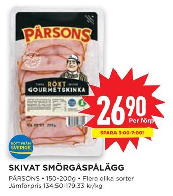 Willys Skivat smörgåspålägg erbjuda