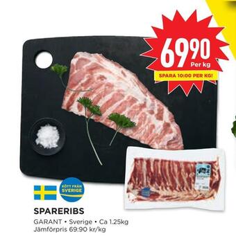 Willys Spareribs erbjuda