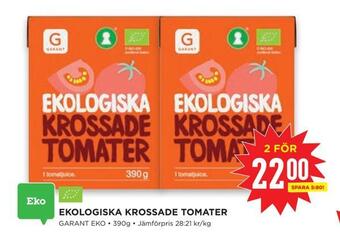 Willys Ekologiska krossade tomater erbjuda