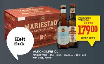 Willys Alkoholfri öl erbjuda