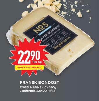Willys Fransk bondost erbjuda