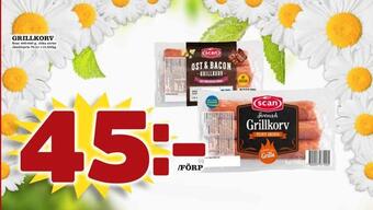 MatArket Grillkorv erbjuda
