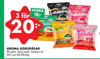 ÖoB Aroma godispåsar erbjuda
