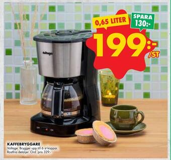 ÖoB Kaffebryggare erbjuda