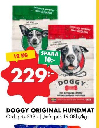 ÖoB Doggy original hundmat erbjuda