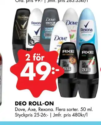 ÖoB Deo roll-on erbjuda