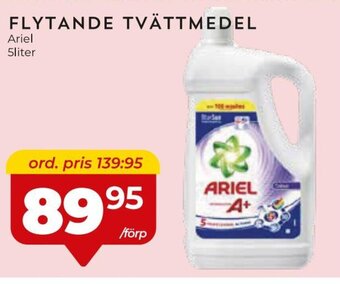 Matrix Butikerna FLYTANDE TVÄTTMEDEL Ariel erbjuda