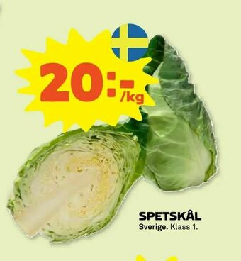 Stora Coop Spetskål erbjuda