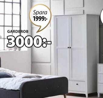 JYSK Garderob erbjuda