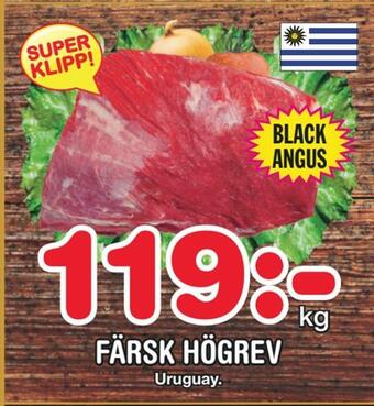 Nya Pulsen Färsk högrev erbjuda