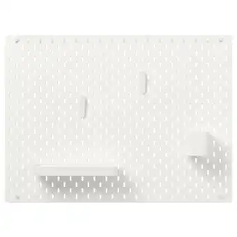 IKEA Skådis förvaringstavla, kombination, vit, 76x56 cm erbjuda